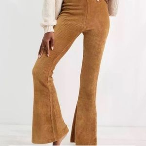 NWT Aerie Groove On Velour High Waisted Pant